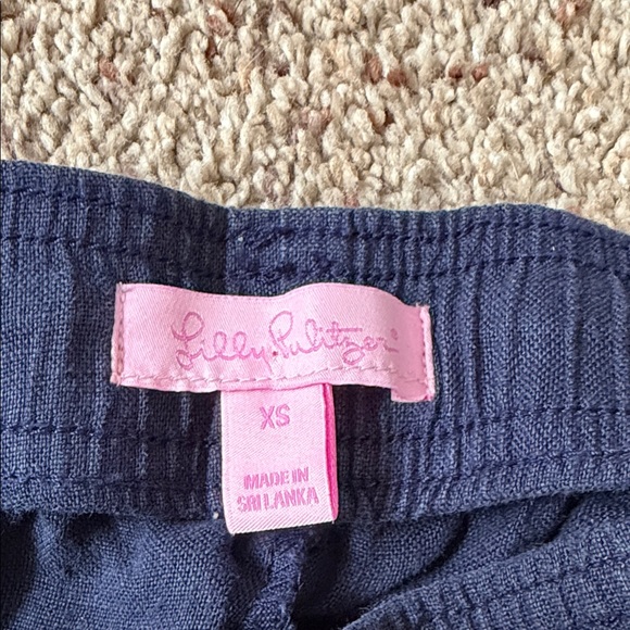Lilly Pulitzer Navy Blue Pants - Picture 2 of 10